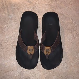 Yellow Box Flip flops size 8 1/2